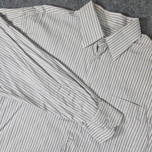 Pronto Uomo XL Mens‎ Striped Dress Shirt Button Up Long Sleeve